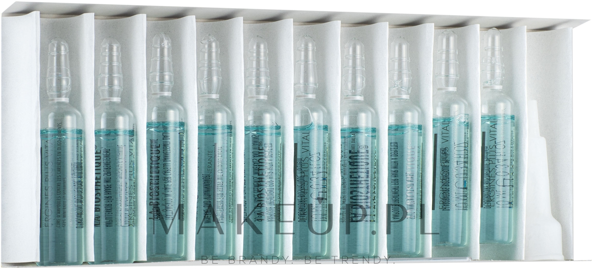 Odżywczo-wzmacniające serum do włosów - La Biosthetique Ergines Plus Vital — Zdjęcie 10 x 10 ml