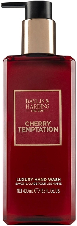 Mydło do rąk w płynie - Baylis & Harding Cherry Temptation Luxury Hand Wash — Zdjęcie N1