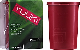 Kup Pojemnik do dezynfekcji kubka menstruacyjnego, bordowy - Yuuki Menstrual Cup