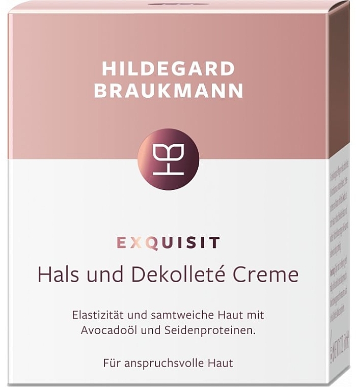 Krem na szyję i dekolt - Hildegard Braukmann Exquisit Neck And Decollete Cream — Zdjęcie N2