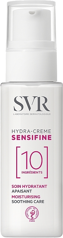 PREZENT! Nawilżający krem kojący ​​do twarzy - SVR Sensifine Hydra Creme — Zdjęcie N1