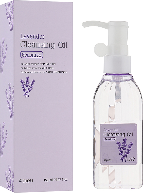 Olejek do demakijażu i mycia twarzy - A'pieu Lavender Cleansing Oil — Zdjęcie N1
