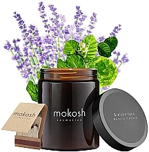 Świeca sojowa w słoiku Sielska łąka - Mokosh Cosmetics — Zdjęcie N1