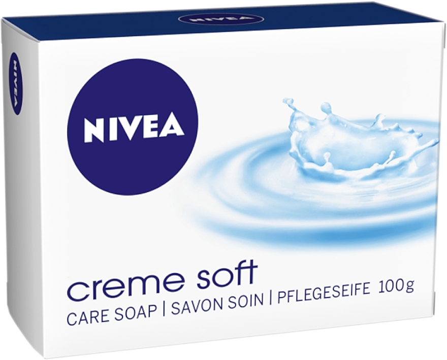 Kremowe mydło w kostce - NIVEA Creme Soft Soap — Zdjęcie N1
