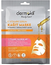 Kup Maska w płachcie z serum z witaminą C - Dermokil Vitamin C Serum Sheet Mask