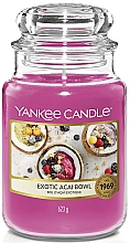 Świeca zapachowa w szkle - Yankee Candle Exotic Acai — Zdjęcie N3
