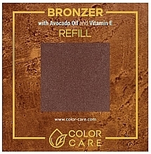 Kup Matowy bronzer z olejkiem z awokado i witaminą E - Color Care Bronzer Refill