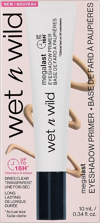 Primer do powiek - Wet N Wild Megalast Eyeshadow Primer — Zdjęcie N2