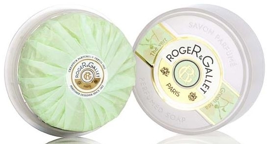 Perfumowane mydło w kostce Zielona herbata - Roger&Gallet The Vert Perfumed Soap
