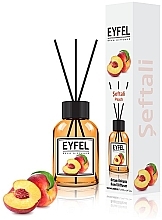 Dyfuzor zapachowy Brzoskwinia - Eyfel Perfume Reed Diffuser Peach — Zdjęcie N1