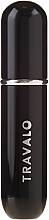 Purse spray atomizer na perfumy - Travalo Classic HD Easy Fill Perfume Spray Black — Zdjęcie N2