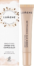 Nawilżający korektor rozświetlający pod oczy - Lumene Bright Eyes Under Eye Concealer — Zdjęcie N2