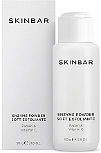 Delikatny enzymatyczny puder do twarzy z papainą i witaminą C - SKINBAR Papain & Vitamin C Enzyme Powder — Zdjęcie N1