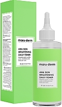 Przeciwtrądzikowy tonik wybielający z kwasami AHA - Maruderm Cosmetics AHA Skin Brightening Daily Toner — Zdjęcie N1