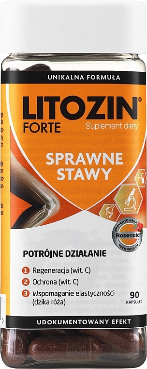Suplement diety na sprawne stawy - Orkla Litozin Forte — Zdjęcie N1