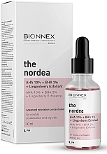 Peeling do twarzy - Bionnex The Nordea AHA 10% + BHA 2% + Lingonberry Exfoliant — Zdjęcie N1