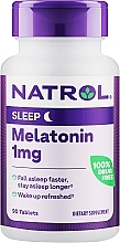 Kup Melatonina, 1 mg - Natrol Melatonin Sleep