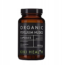 Kup Suplement diety Łuska babki płesznik, 850 mg - Kiki Health Organic Psyllium Husks Capsules