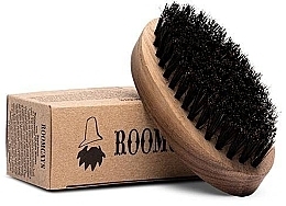 Szczotka do brody z włosiem dzika - Roomcays Beard Brush With Boar Bristles — Zdjęcie N1