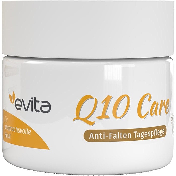 Przeciwzmarszczkowy krem ​​do twarzy na dzień - Evita Q10 Care Anti-Wrinkle Day Cream SPF 20 — Zdjęcie N1
