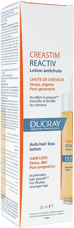 Płyn przeciw wypadaniu włosów - Ducray Creastim Anti-hair Loss Lotion — Zdjęcie N2