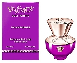 Versace Dylan Purple Hair Mist Natural Spray - Perfumowana mgiełka do włosów — Zdjęcie N1