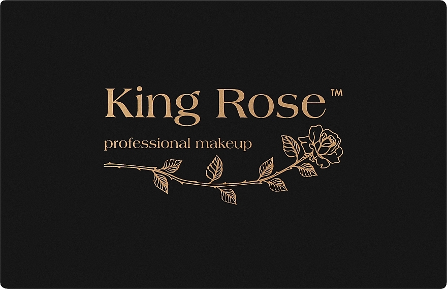 Profesjonalna paleta cieni do powiek, 40 kolorów - King Rose — Zdjęcie N2
