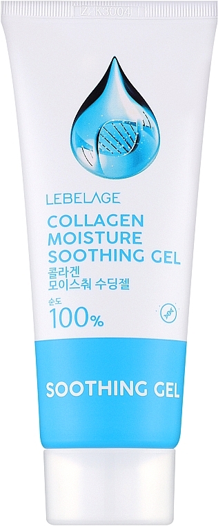 Żel nawilżający z kolagenem - Lebelage Moisture Collagen 100% Soothing Gel