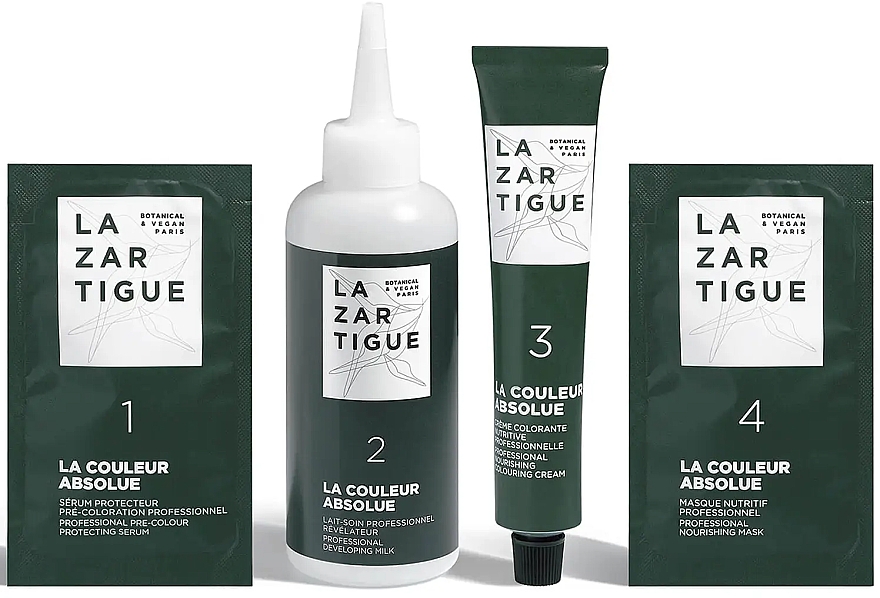 Farba do włosów - Lazartigue La Couleur Absolue Permanent Haircolor — Zdjęcie N2