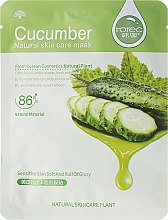Kup Maska na tkaninie do twarzy Ogórek - Rorec Natural Skin Cucumber Mask 