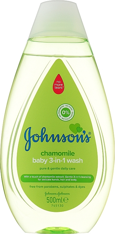 Rumiankowy szampon do włosów dla dzieci - Johnson’s® Baby — Zdjęcie N2