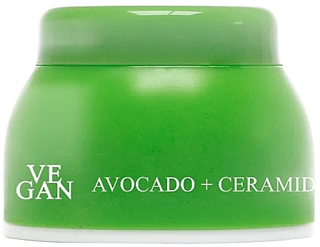 Krem pod oczy z ekstraktem z awokado i ceramidami - Vegan By Happy Avocado + Ceramides Eye Cream — Zdjęcie N2