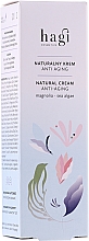 Kup Naturalny krem anti aging - Hagi Natural Face Cream Anti-aging