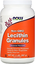 Suplement diety Lecytyna w granulkach - Now Foods Lecithin Granules — Zdjęcie N1