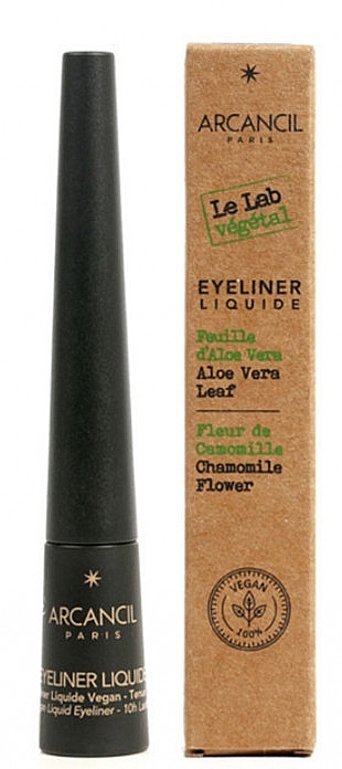Płynny eyeliner - Arcancil Paris le Lab Vegetal Liquid Eyeliner — Zdjęcie N1