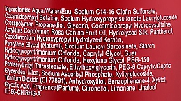 Szampon do włosów farbowanych z olejem z dzikiej róży i keratyną - CHI Rose Hip Oil Color Nurture Protecting Shampoo — Zdjęcie N7