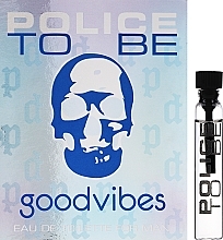 Police To Be Goodvibes - Woda toaletowa (próbka) — Zdjęcie N2