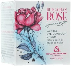 Delikatny krem do skóry wokół oczu - Bulgarian Rose Signature Spa Gentle Eye Contour Cream  — Zdjęcie N2