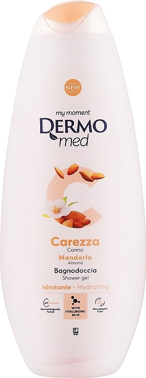 Żel pod prysznic - Dermomed Caress Almond Shower Gel — Zdjęcie N1