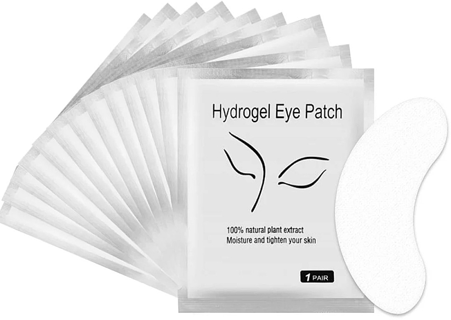 Żelowe podkładki do przedłużania rzęs - Clavier Hydrogel Eye Patch — Zdjęcie N3