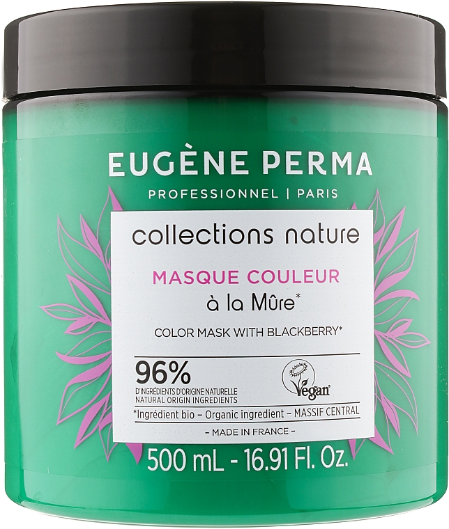 Rewitalizująca maska do włosów farbowanych - Eugene Perma Collections Nature Masque Couleur — Zdjęcie N3