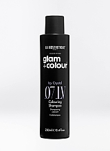 Szampon do włosów farbowanych - La Biosthetique Glam Color No Yellow Shampoo .07 Crystal — Zdjęcie N2