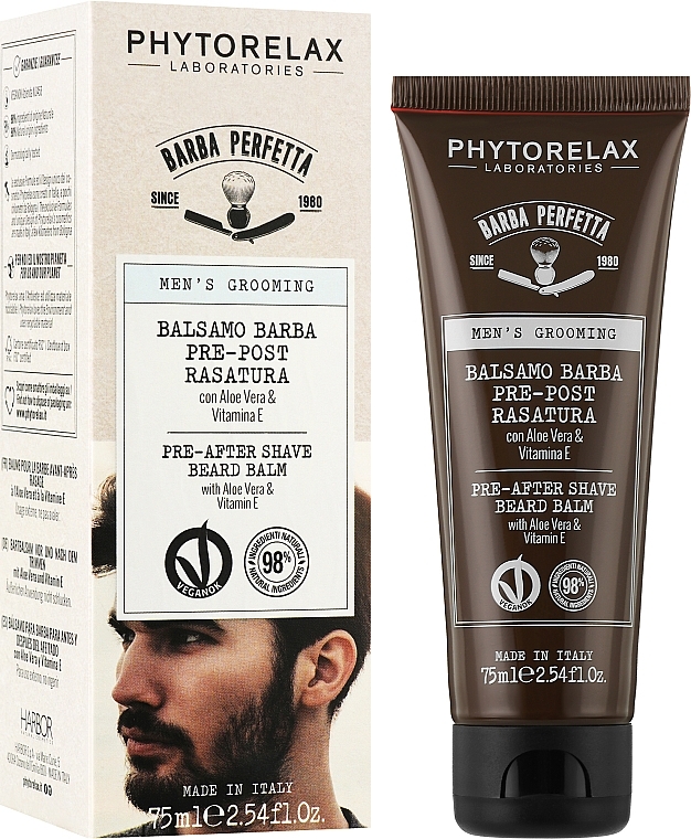 Balsam przed goleniem i po nim - Phytorelax Laboratories Perfect Man Perfect Beard Treatment — Zdjęcie N2