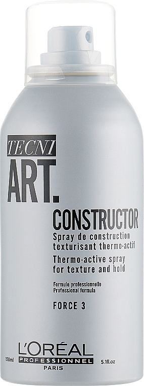 Termoaktywny spray wygładzający - L'Oreal Professionnel Tecni.art Constructor Thermo-Active Spray