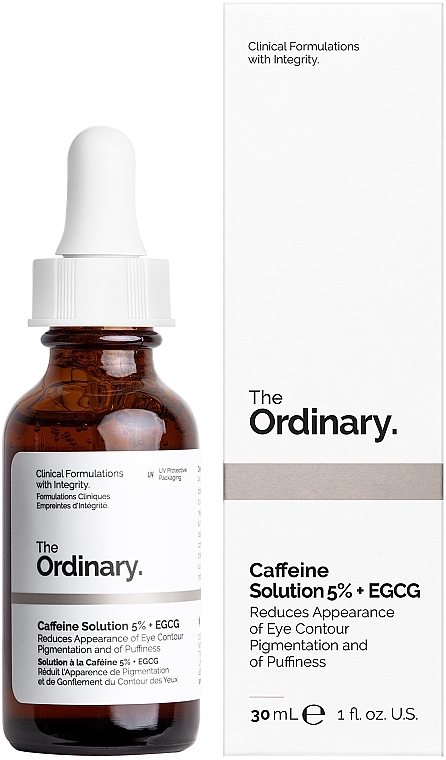 The Ordinary Caffeine Solution 5% + EGCG - Liftingujące serum pod oczy Caffeine Solution 5% + EGCG — Zdjęcie N2