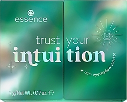 Paleta do makijażu oczu - Essence Trust Your Intuition Mini Eyeshadow Palette — Zdjęcie N1