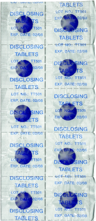 Tabletki wybarwiające płytkę nazębną, PCA 223 - Curaprox