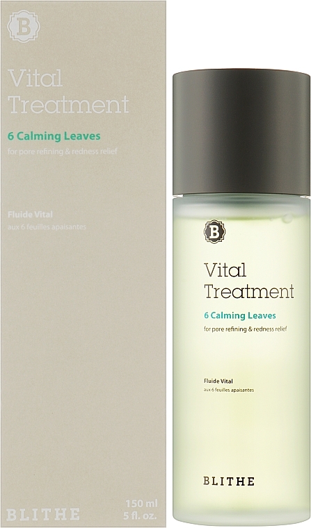 Kojąca esencja do skóry wrażliwej - Blithe Vital Treatment 6 Calming Leaves — Zdjęcie N2