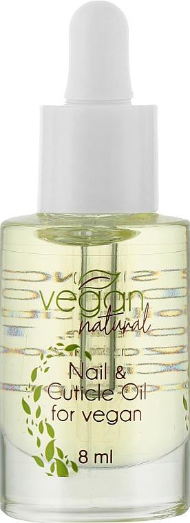 Olejek do paznokci i skórek - Vegan Natural Nail & Cuticle Oil For Vegan