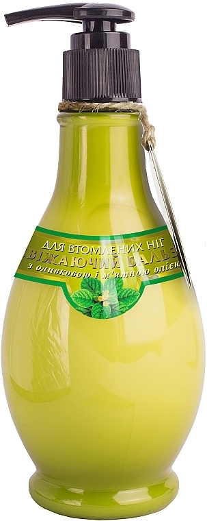 Balsam do stóp Mięta i oliwa z oliwek - Smaczne Sekrety
